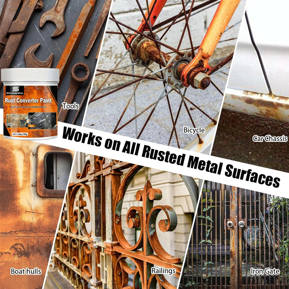 Rust Converter & Metal Primer – Anti-Rust Protective Coating