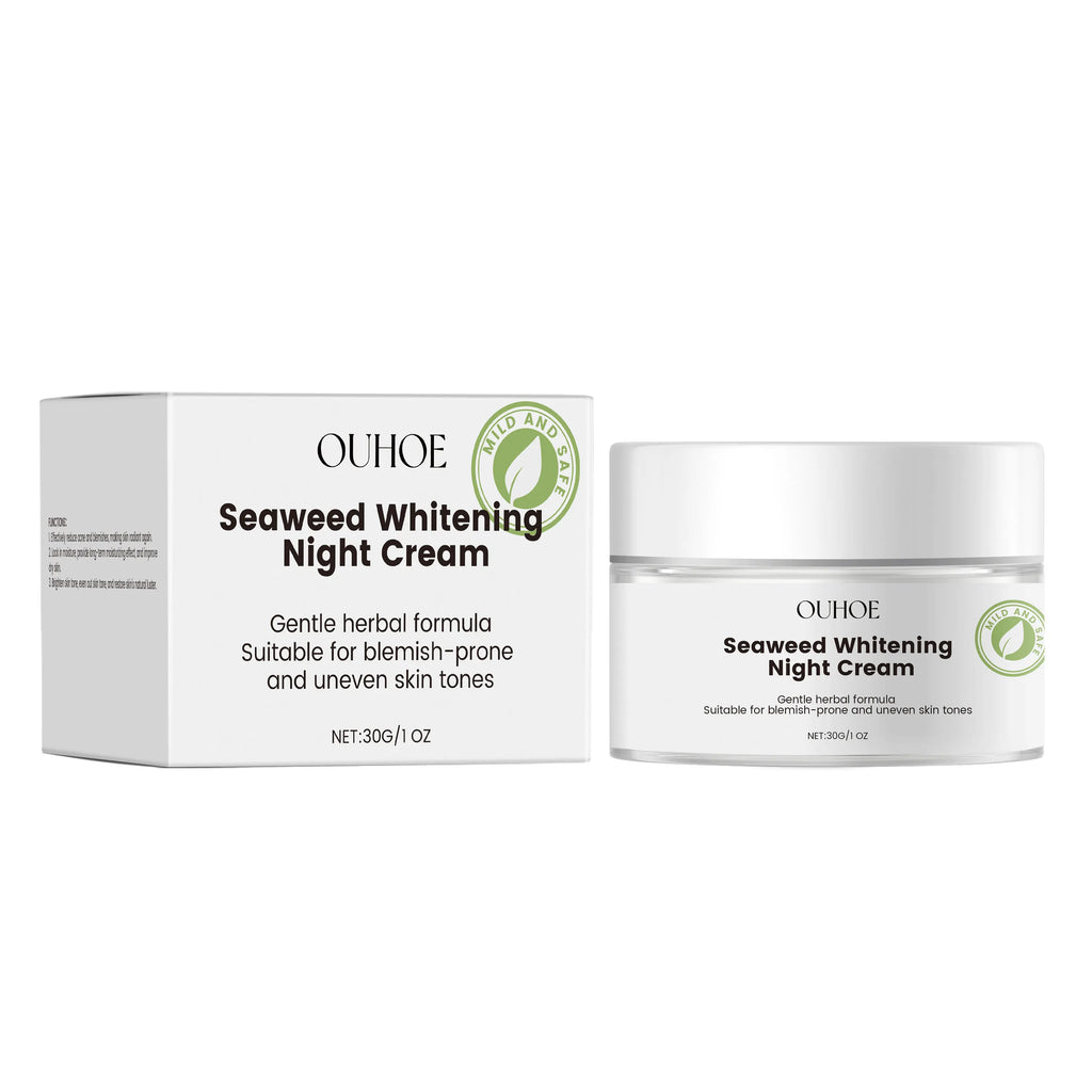 Ouhoe Seaweed Night Cream – Brightening & Hydration 30g