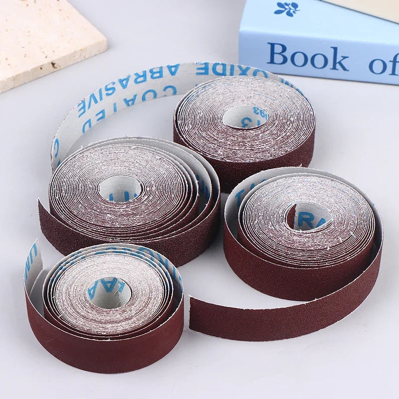 1-Inch Emery Cloth Roll – Wood, Metal & Car Detailing Sandpaper