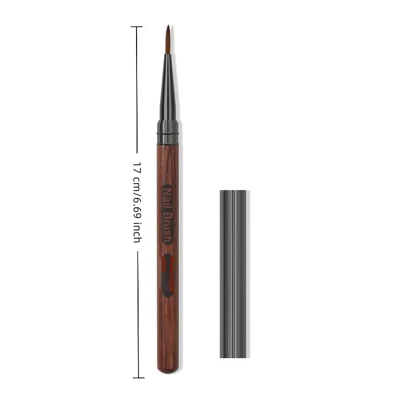 Sandalwood Nail Art Detail Pen – Fine Painting & Carving Brush