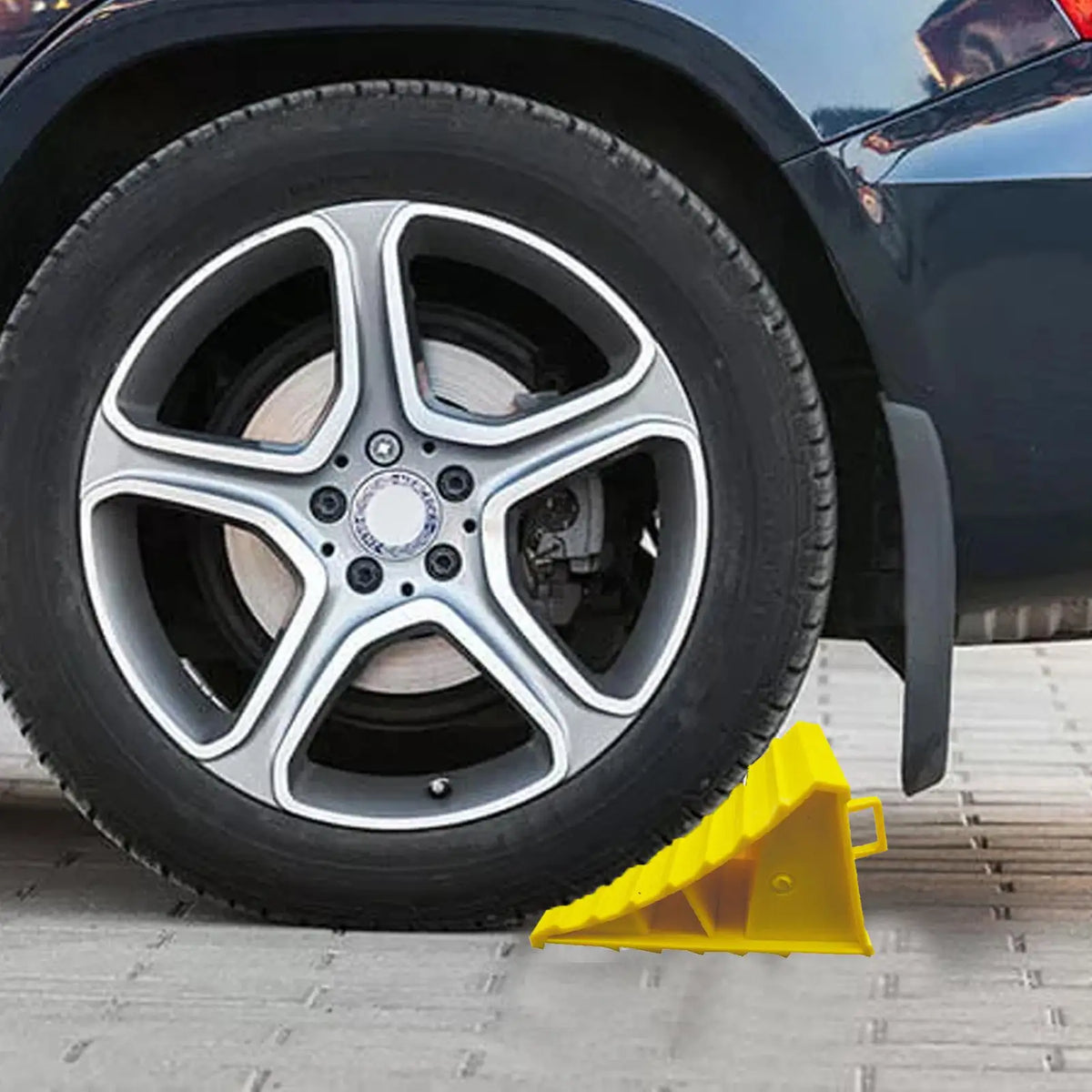 Portable Car Wheel Chock – Anti-Slip Tire Stop Block