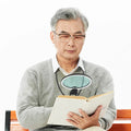 Large Screen Acrylic Magnifying Glass – Hands-Free Desktop & Neck