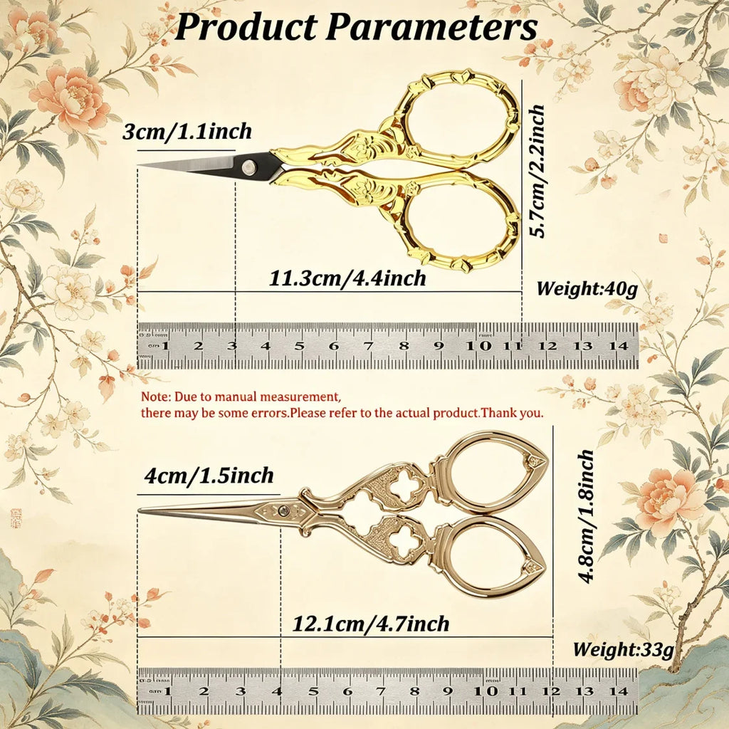 Premium Sewing Scissors – Sharp Embroidery & Fabric Craft Scissors