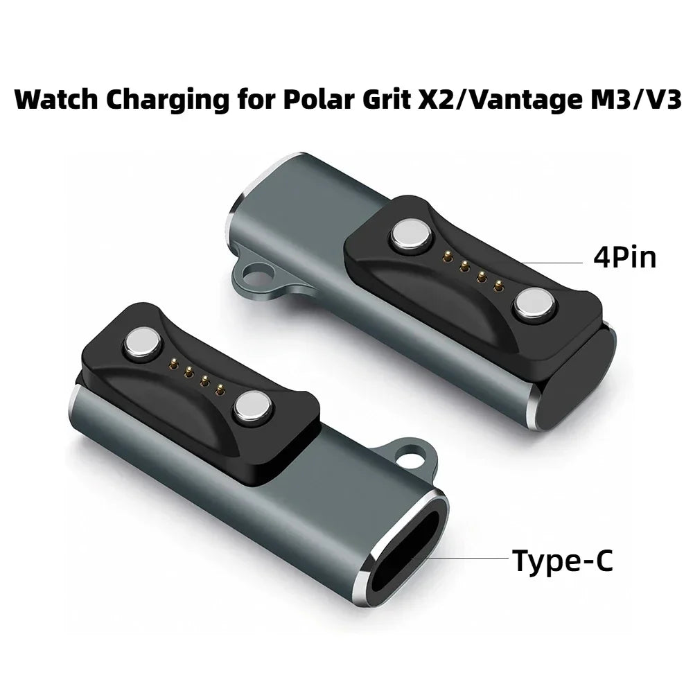 Magnetic USB-C Charger for Polar Pacer, Ignite 3, Vantage V3/M3