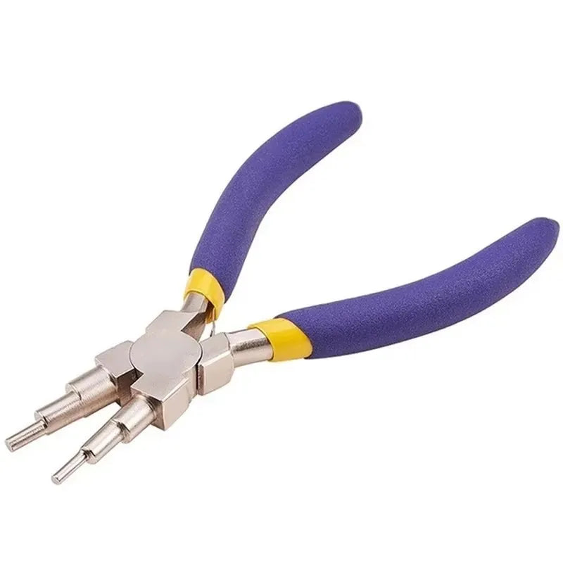 6-in-1 Bail Making Pliers | Carbon Steel Jewelry Round Nose Tool