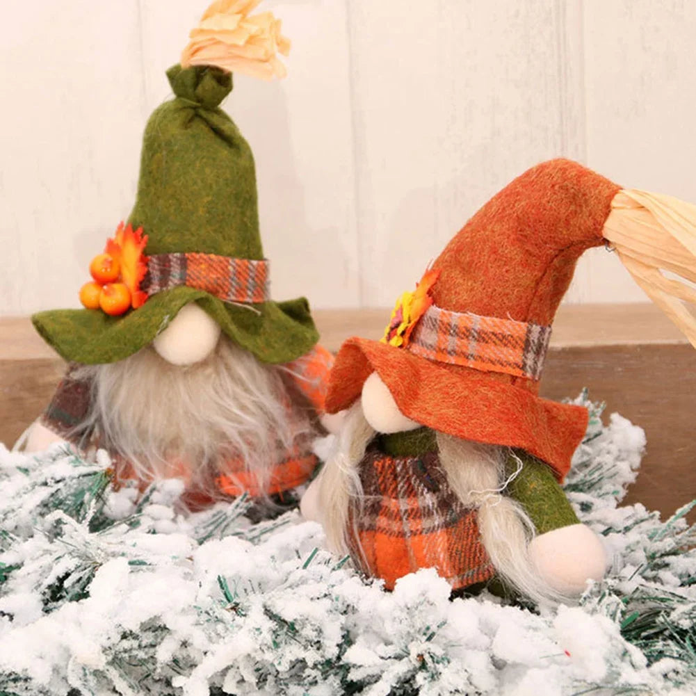 Faceless Elf Dwarf Plush Doll | Christmas Holiday Ornament