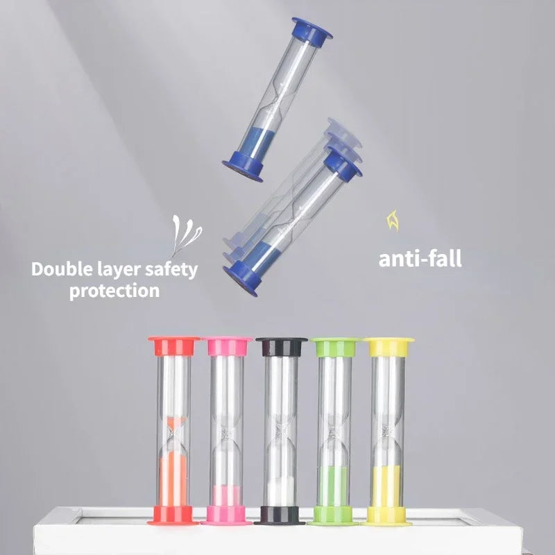 6-Piece Hourglass Sand Timer Set – Kids Desk Décor & Gift