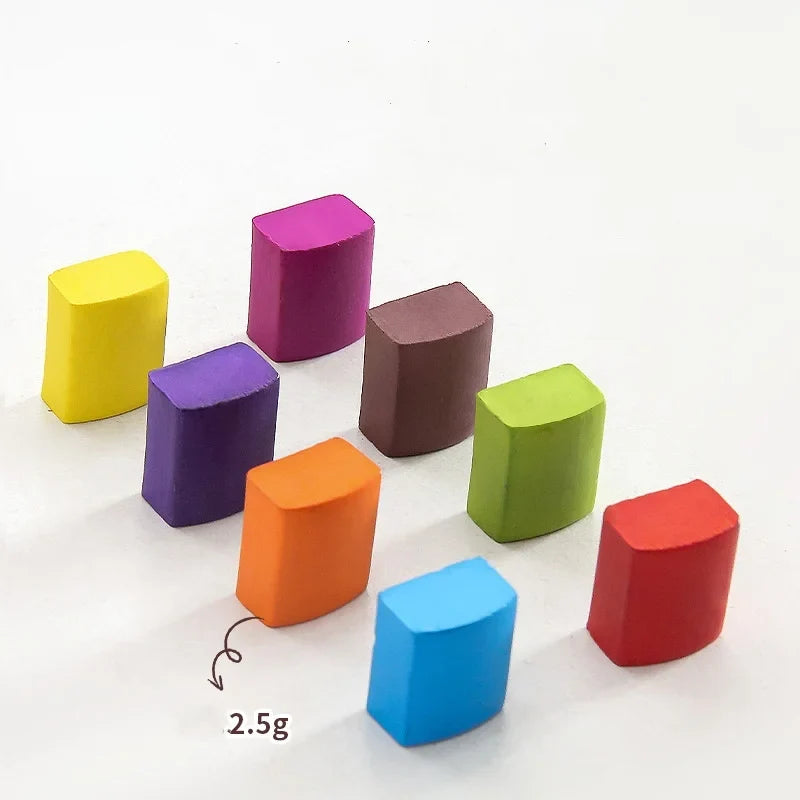 Creative Watercolor Cubes Art Reusable Coloring Book Painting Kids