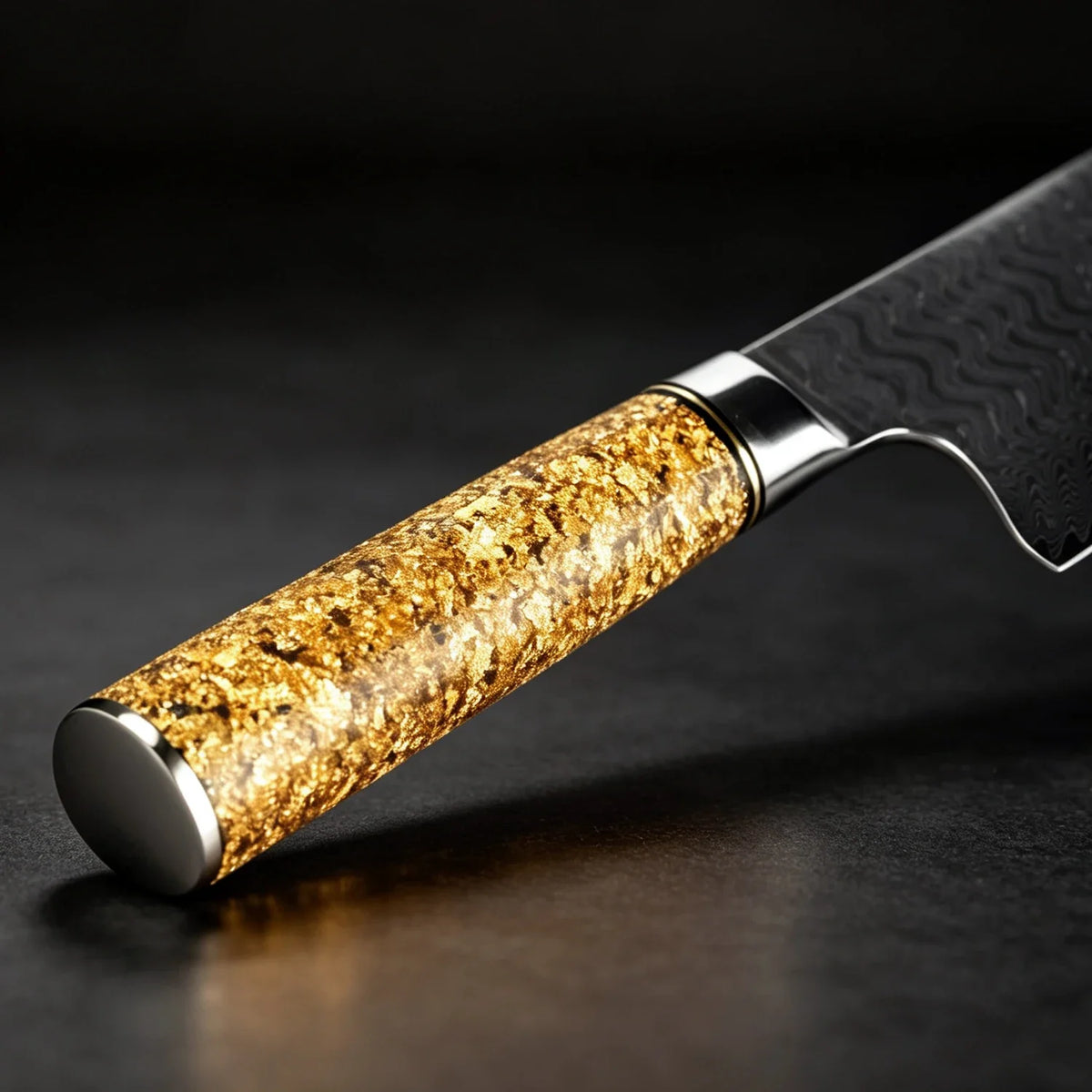 XITUO 7" Nakiri Knife – Japanese Damascus Steel Chef Knife