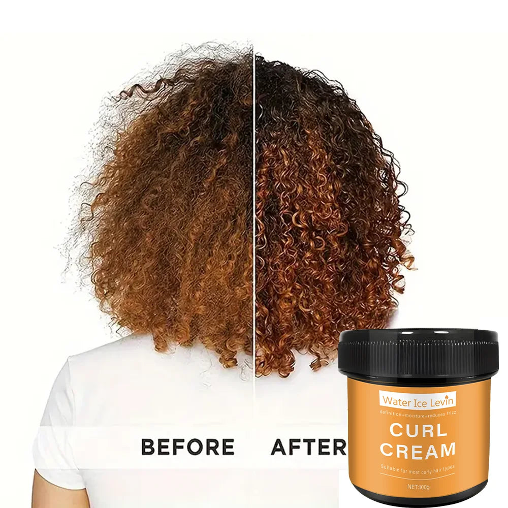 Water Ice Levin Curl Cream Hair Mask 100g | Deep Moisture & Repair