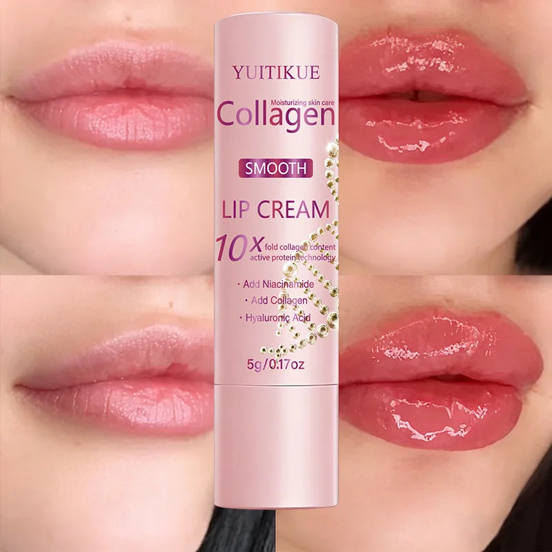 Collagen Lip Cream – Niacinamide & Hyaluronic Acid 24H Moisture
