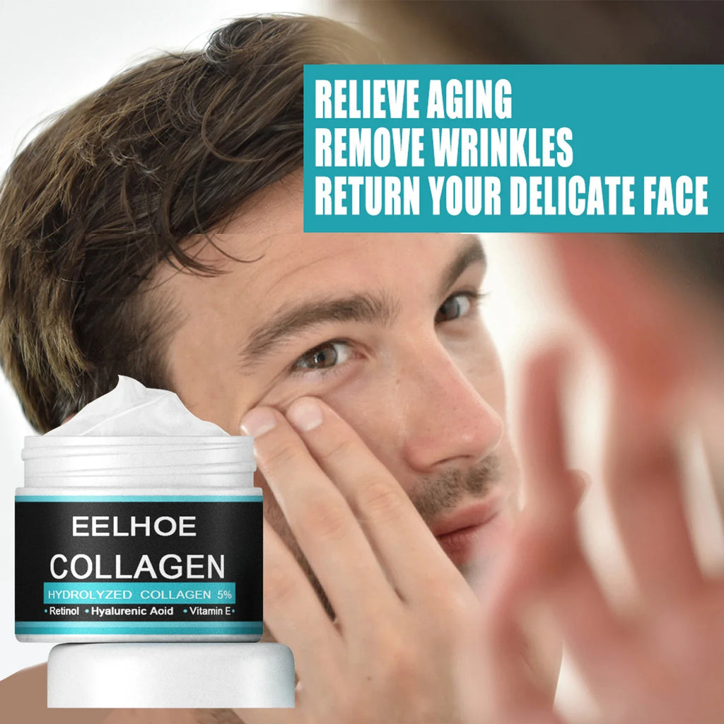 Eelhoe Men's Collagen Anti-Aging Face Cream – Firm & Hydrate