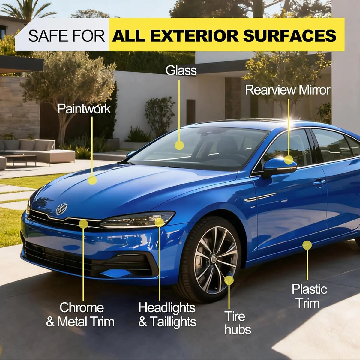 Ceramic Coating Quick Agent Car Motorcycles Truck RVs Hydrophobic