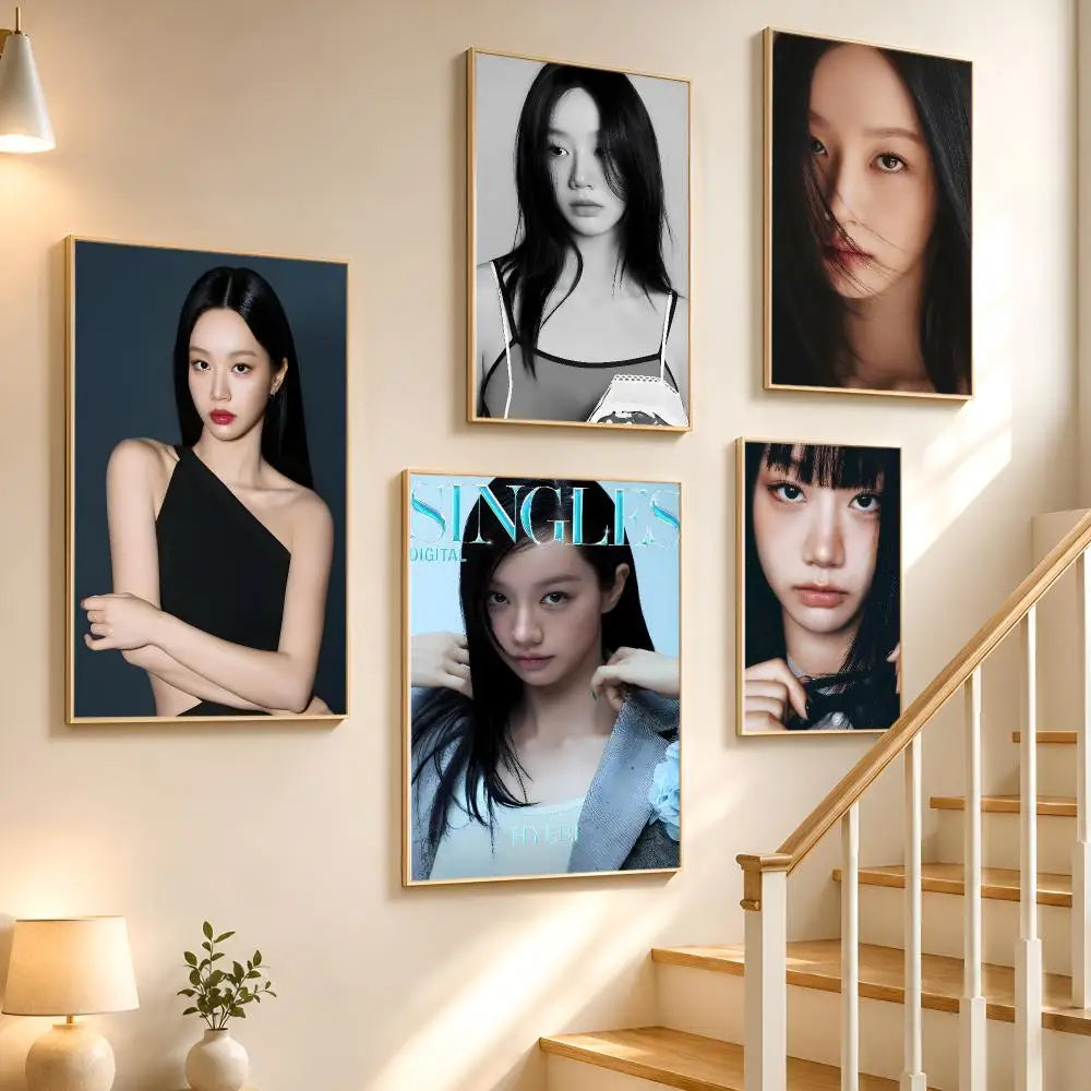 Lee Hye-ri HD Waterproof Poster Stickers | K-Drama Fan Décor