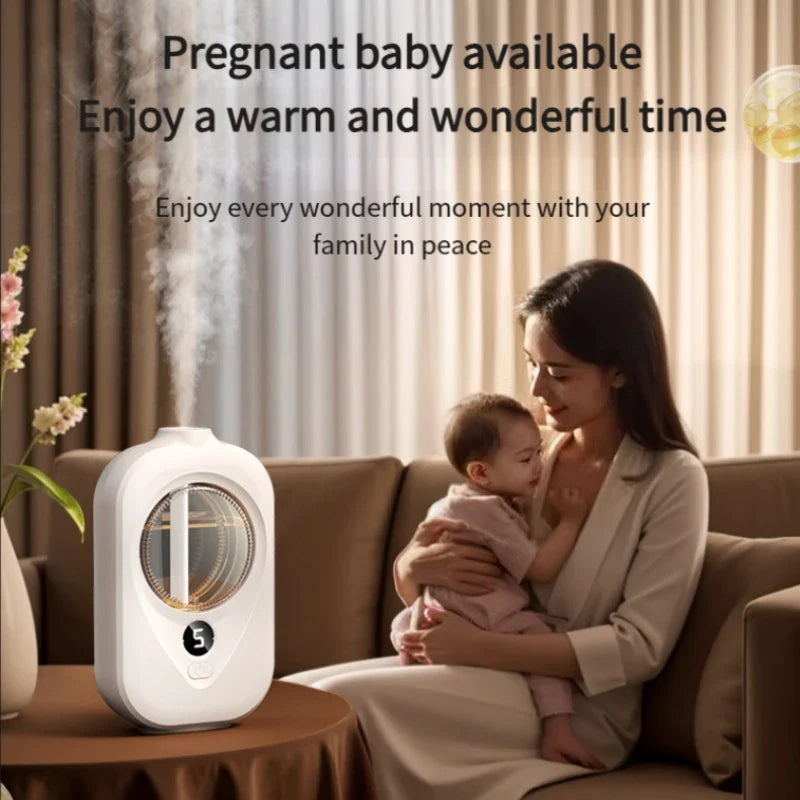 Smart Wall-Mounted Essential Oil Diffuser & Humidifier