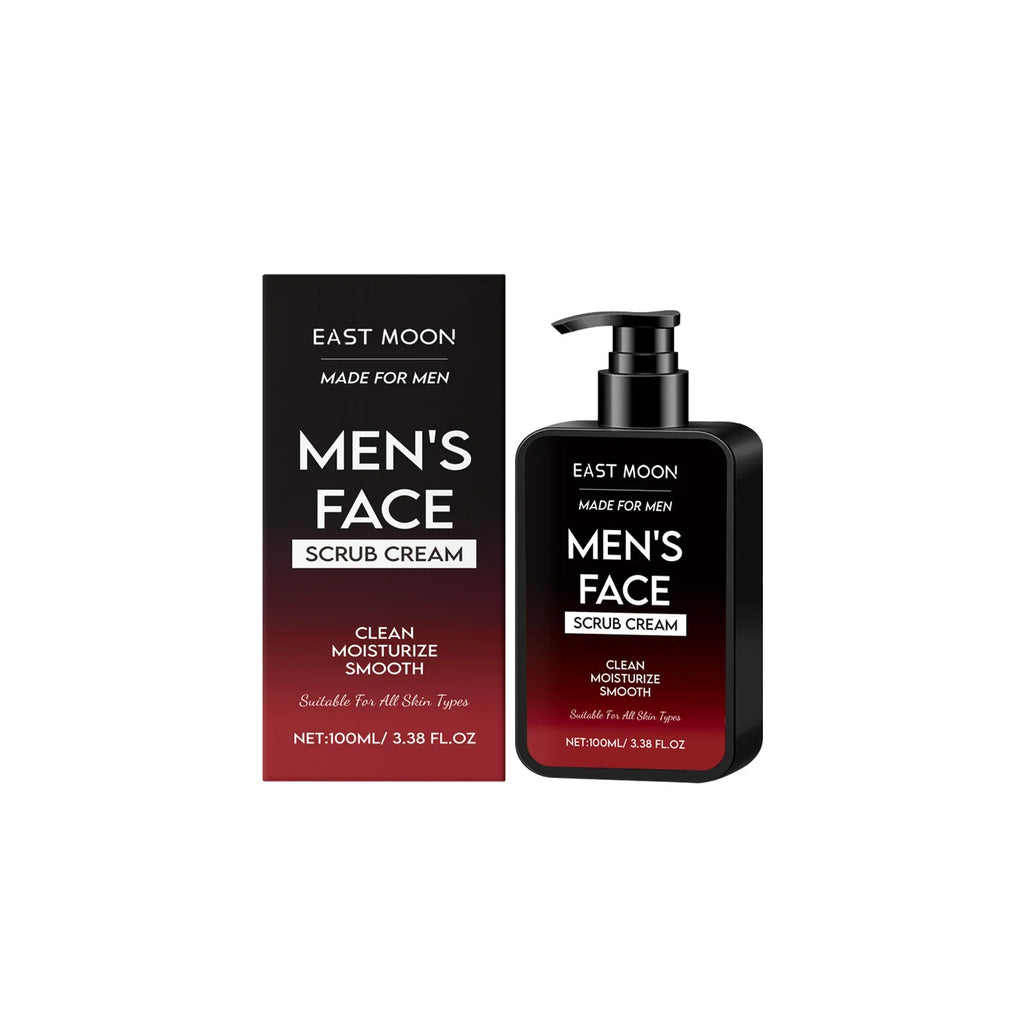 East Moon Men's Face Scrub – Oil Control & Blackhead Removal