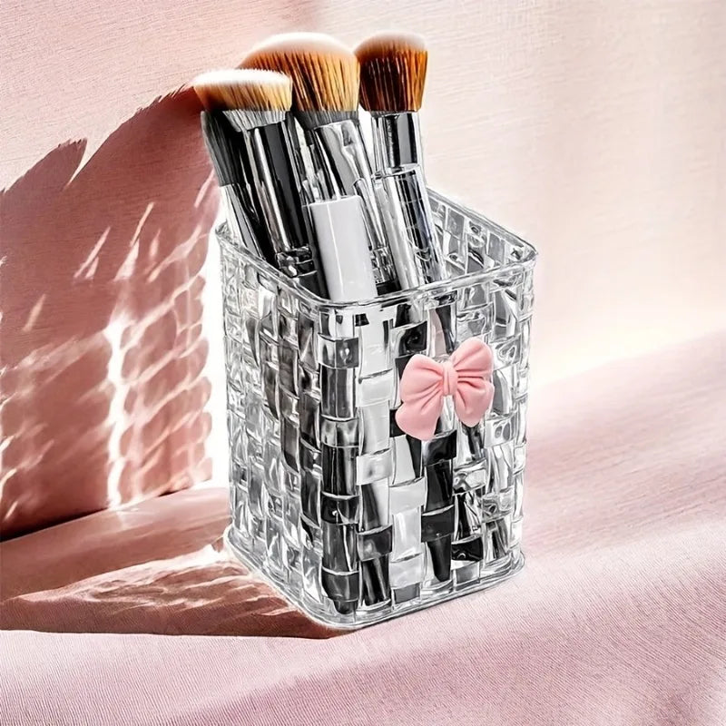 Cosmetic & Desk Organizer Set – Makeup Brush & Pen Holder