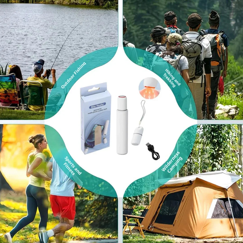 Portable Infrared Pulse Mosquito Bite Itch Soother Device