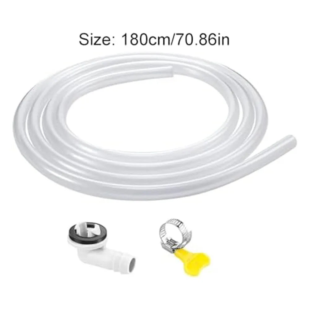 AC Drain Pipe Connector Set – Condensate Hose Kit for AC Units
