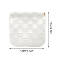 Small Auto-Closure Makeup Bag – Travel Cosmetic & Jewelry Pouch