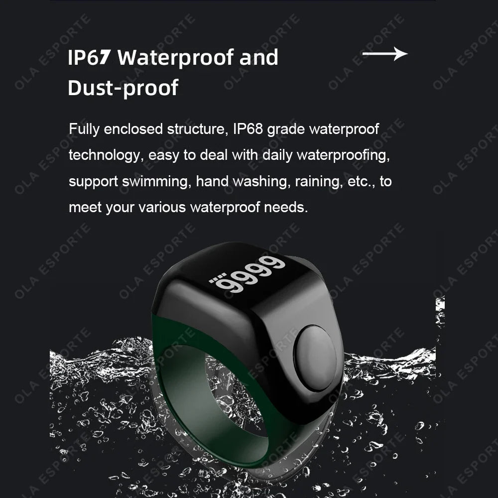 Smart APP Ring Counter Portable Digital Display Bluetooth Counting
