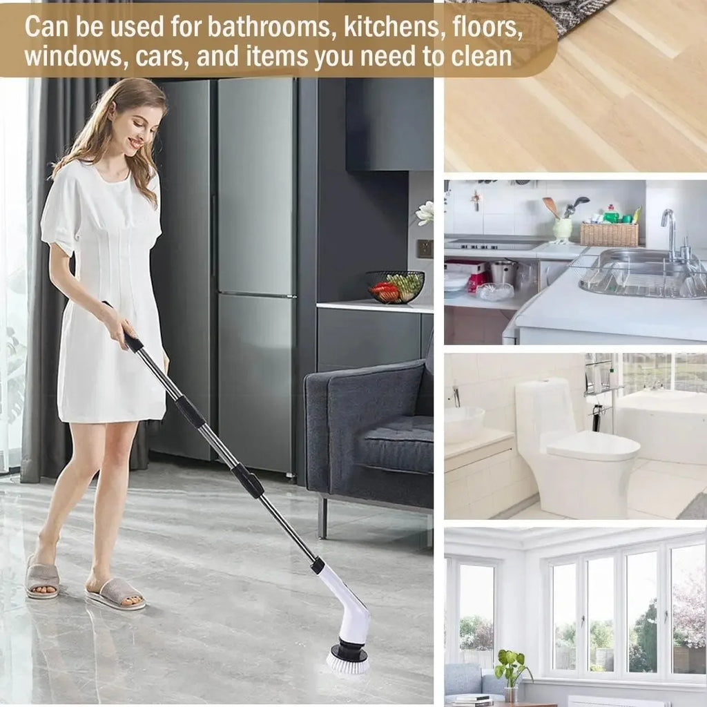 Cordless Electric Spin Scrubber | Multipurpose Cleaning Brush