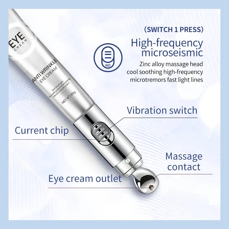 O'CHEAL Electric Massage Eye Cream – Hyaluronic Acid 20g