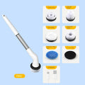 5-in-1 USB Electric Cleaning Brush – Kitchen & Bathroom Scrubber