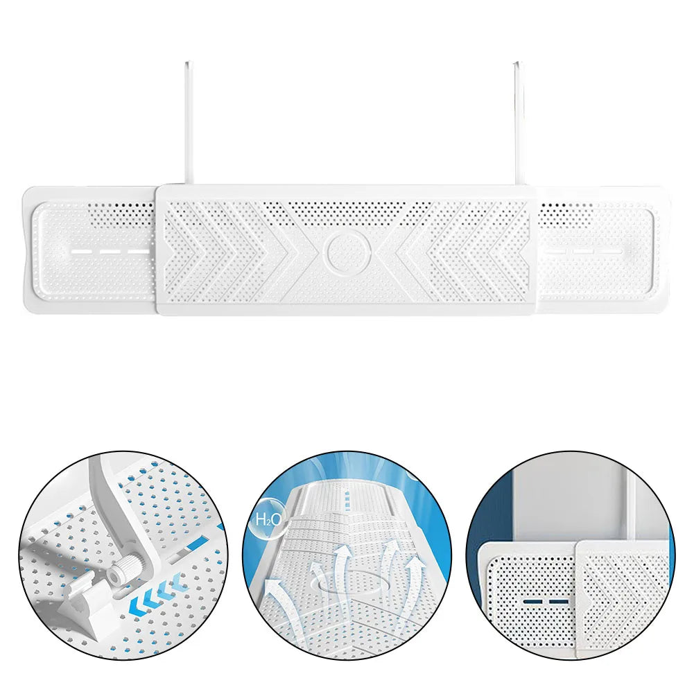 Retractable AC Wind Deflector – Adjustable Airflow Baffle Cover