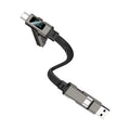 USB C Keychain Portable 1 65W Short Charger Cord Fast Charging Cable