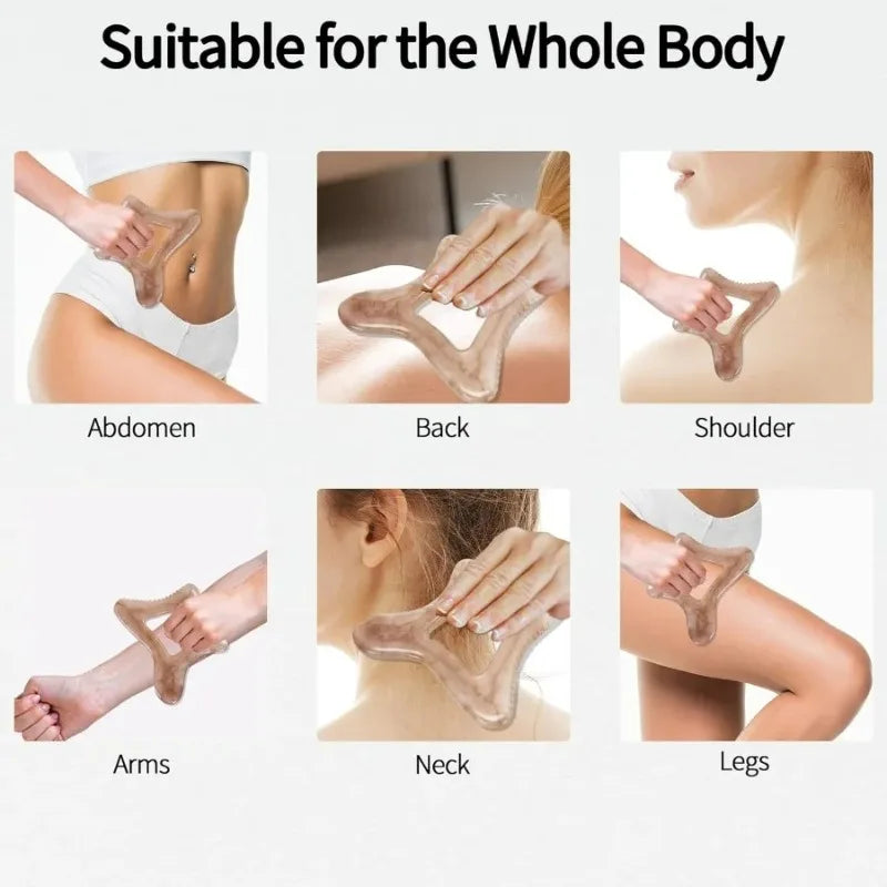 Large Gua Sha Body Massager for Legs, Back & Circulation