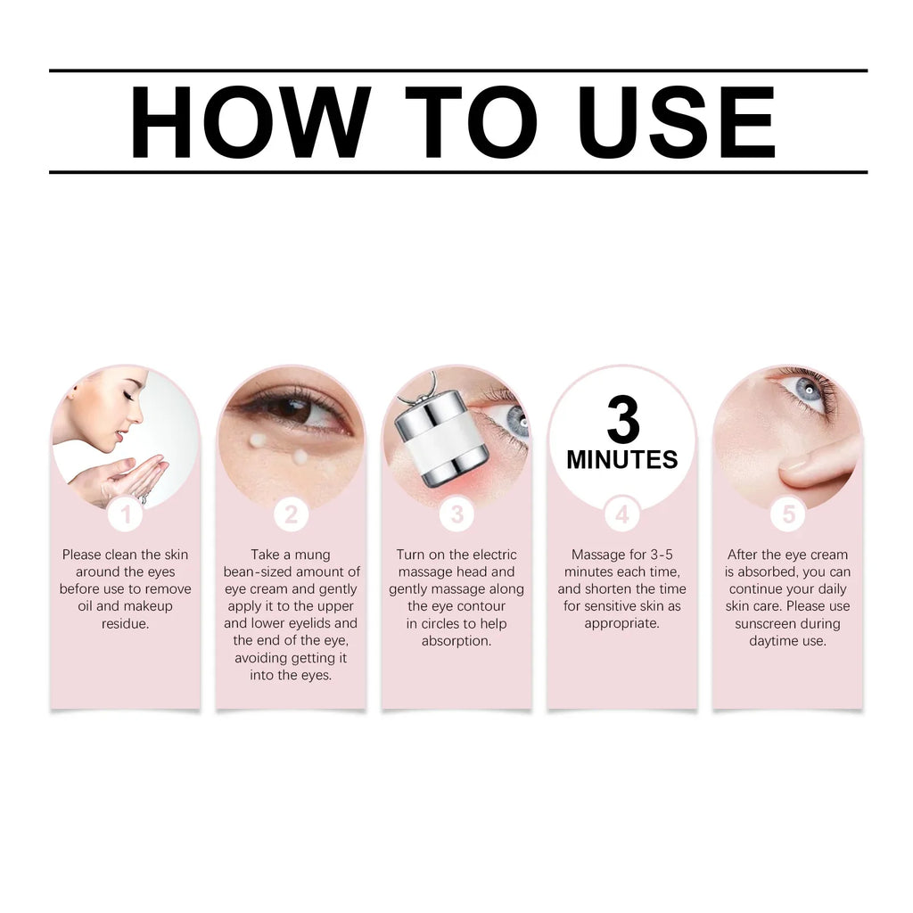 Jaysuing Electric Roller Eye Cream – Firming & Moisturizing Serum