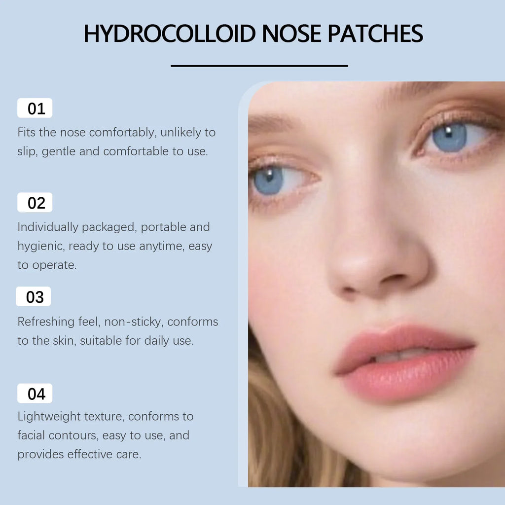 Nicotinamide & Hyaluronic Acid Nose Pore Cleansing Patches 8pk