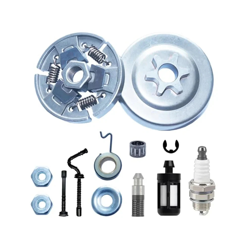 3/8" 6T Clutch Drum Sprocket Kit – Stihl 017–025 MS180–MS250