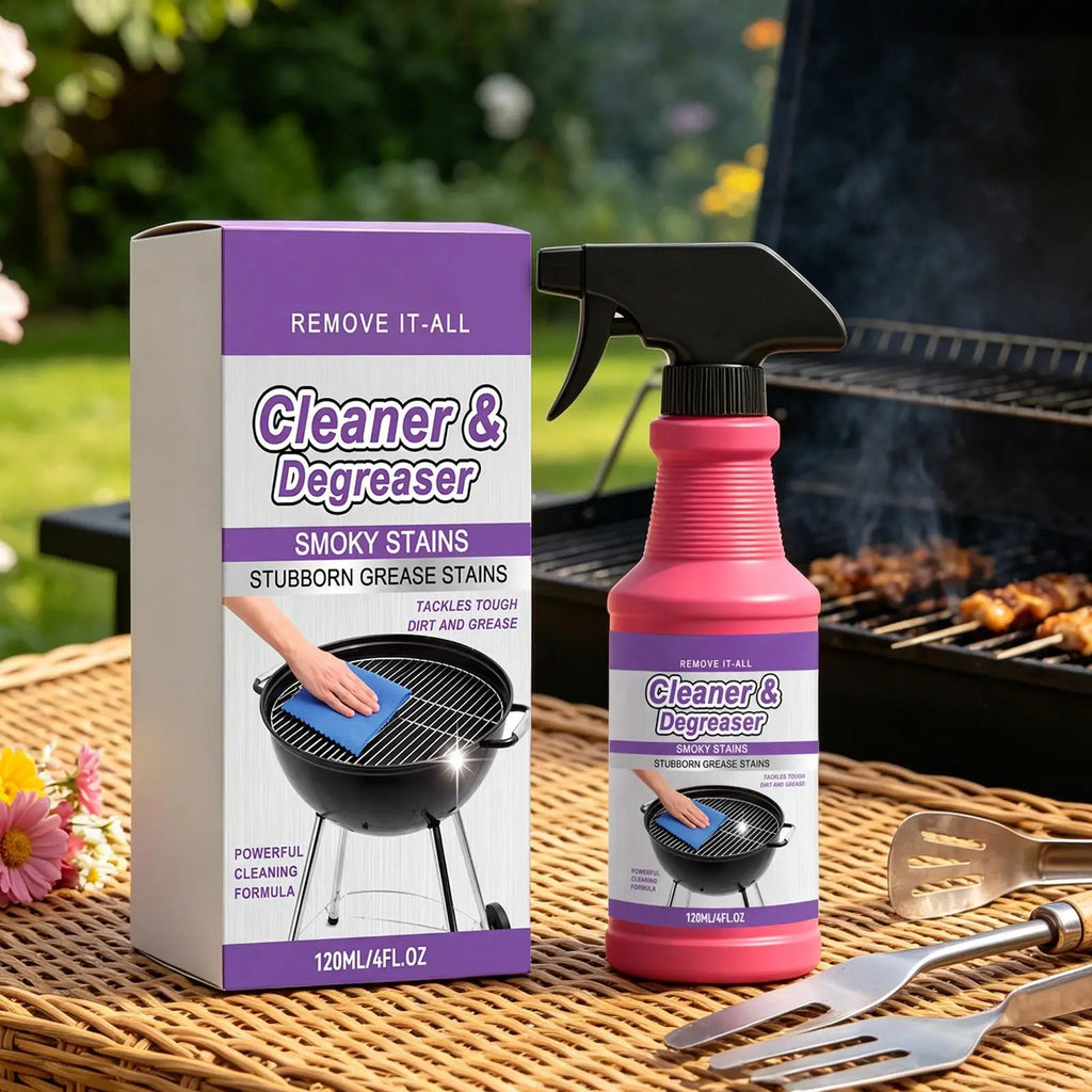Heavy Duty Oven & Grill Degreaser Spray | BBQ Kitchen Cleaner