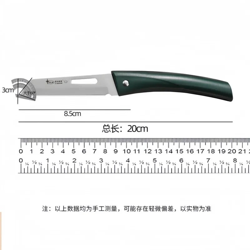 Stainless Steel Folding Fruit Knife – Portable Paring Knife