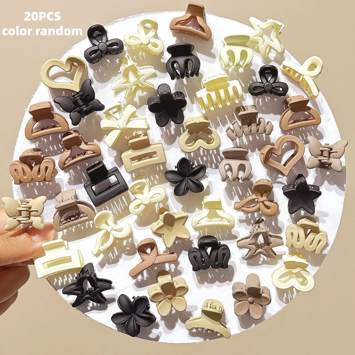 20-Color Cute Hair Clips | Beach, Hawaiian & Everyday Wear