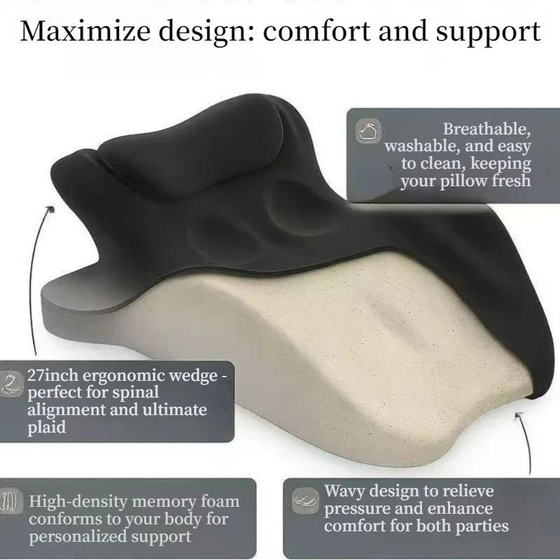 Adjustable Wedge Support Pillow | Multifunctional Sleep Cushion