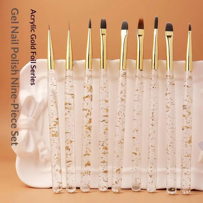 Nail Art Detail Brush – Fine Line Gel Acrylic Painting Tool