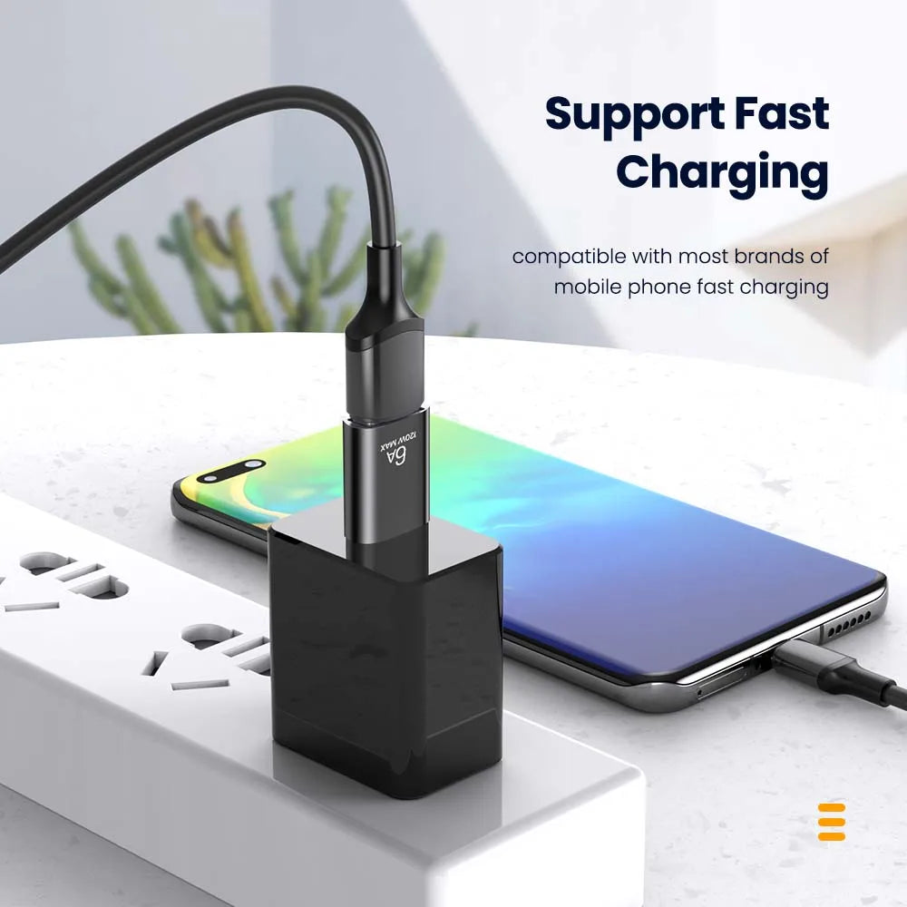 USB 3.0 to USB-C OTG Adapter | 6A Fast Charging & Data Transfer