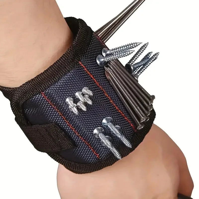 Magnetic Wrist Strap Tool Band | Screw & Parts Holder