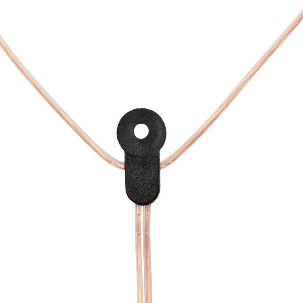 Indoor FM Dipole Antenna – 75 Ohm T-Type F Connector, 2m Cable