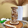 Bismillah Glass Cup | Ramadan Eid Islamic Gift