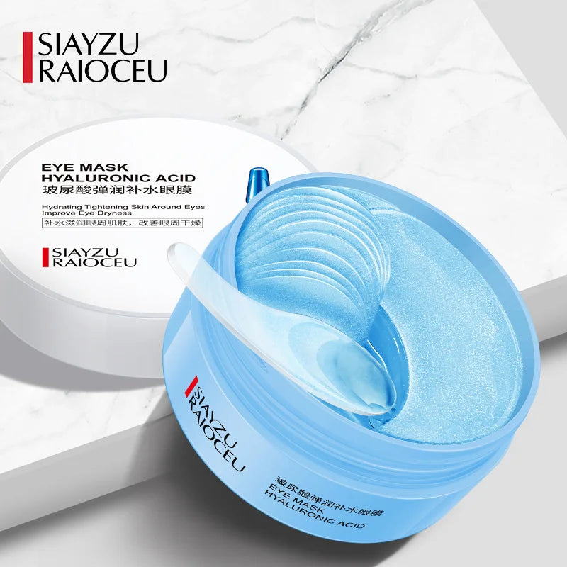60pc Hyaluronic Acid Collagen Eye Masks – Dark Circles & Bags