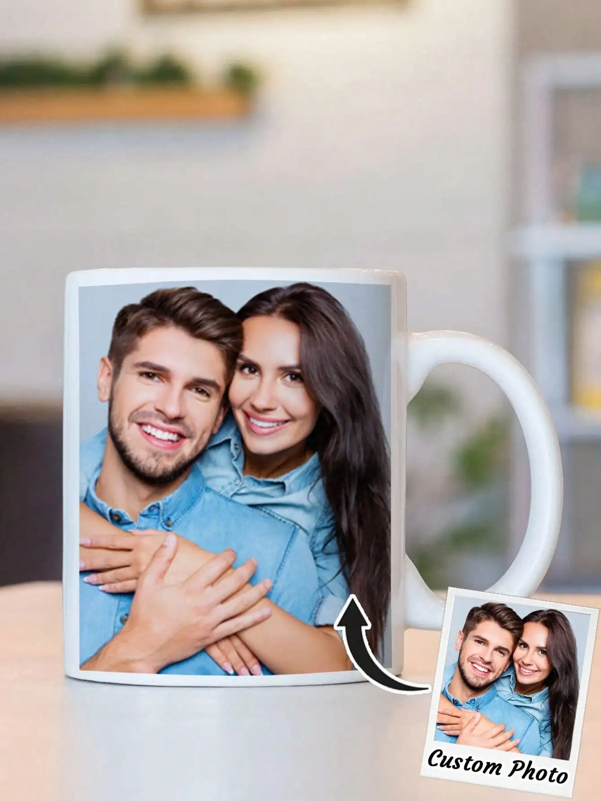 Custom Photo Mug – Personalized 11oz Ceramic Gift Mug