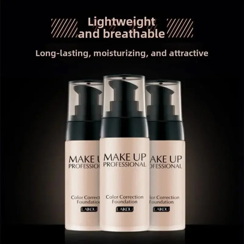 LAIKOU Liquid Foundation – Waterproof, Oil Control & Brightening
