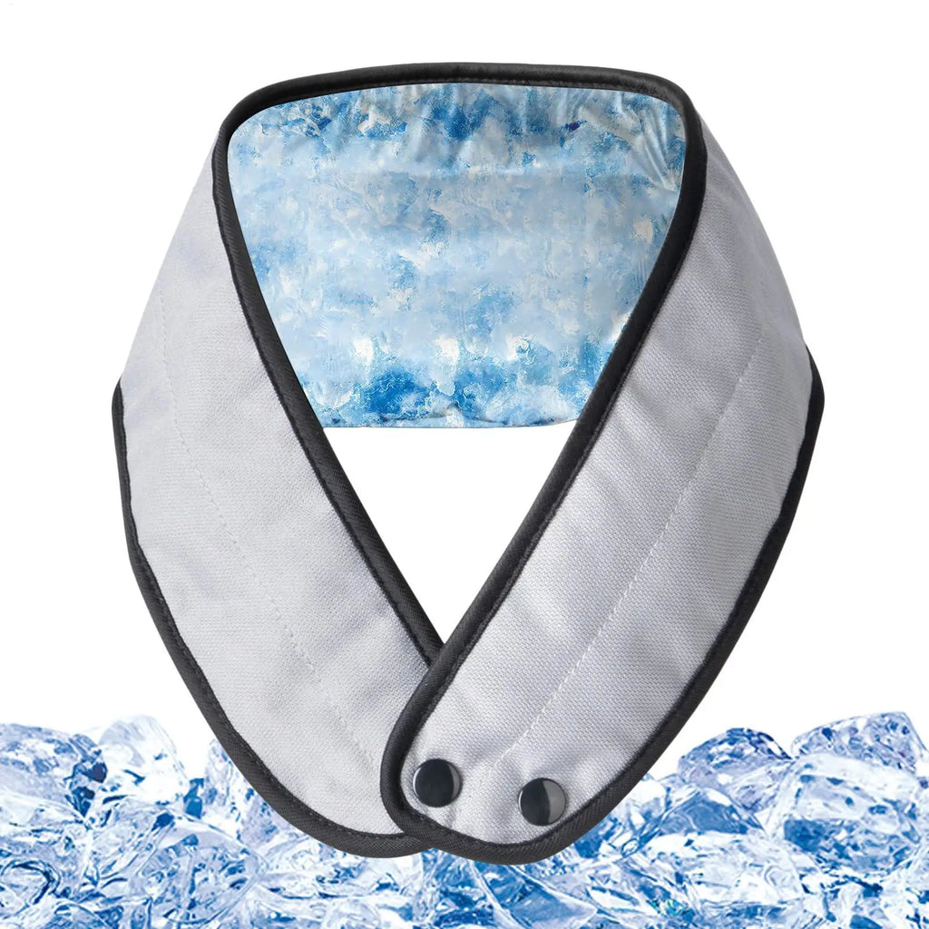 Reusable Cooling Neck Wrap – Wearable Cooler for Hot Weather