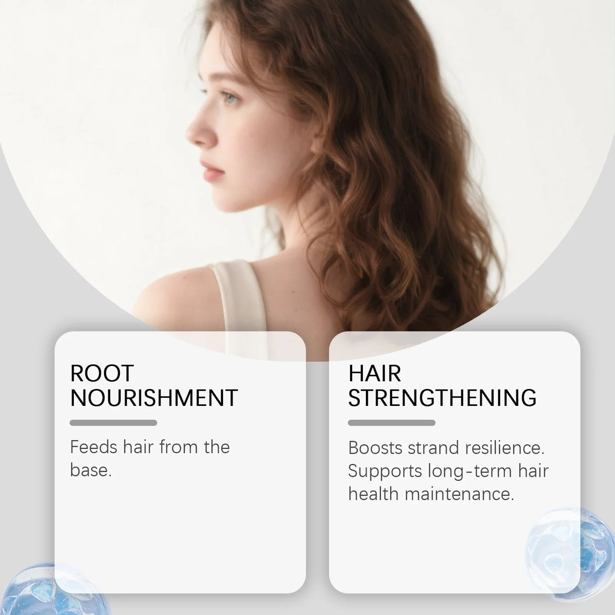Hair Root Nourishing Roller Serum | Scalp Moisture & Shine