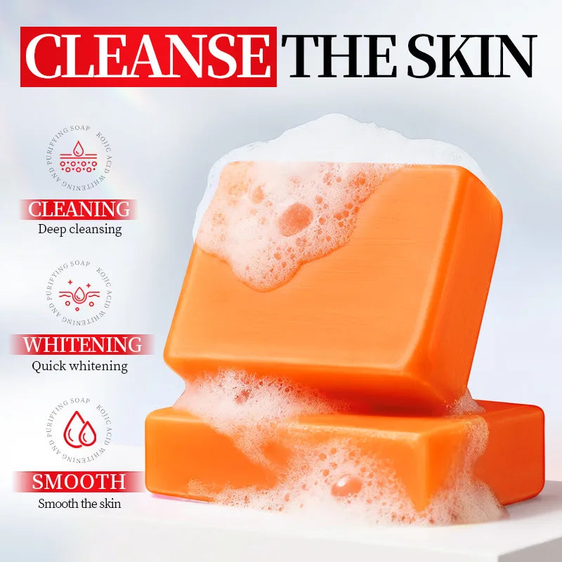 SADOER Kojic Acid Soap – Niacinamide & Hyaluronic Acid Bar