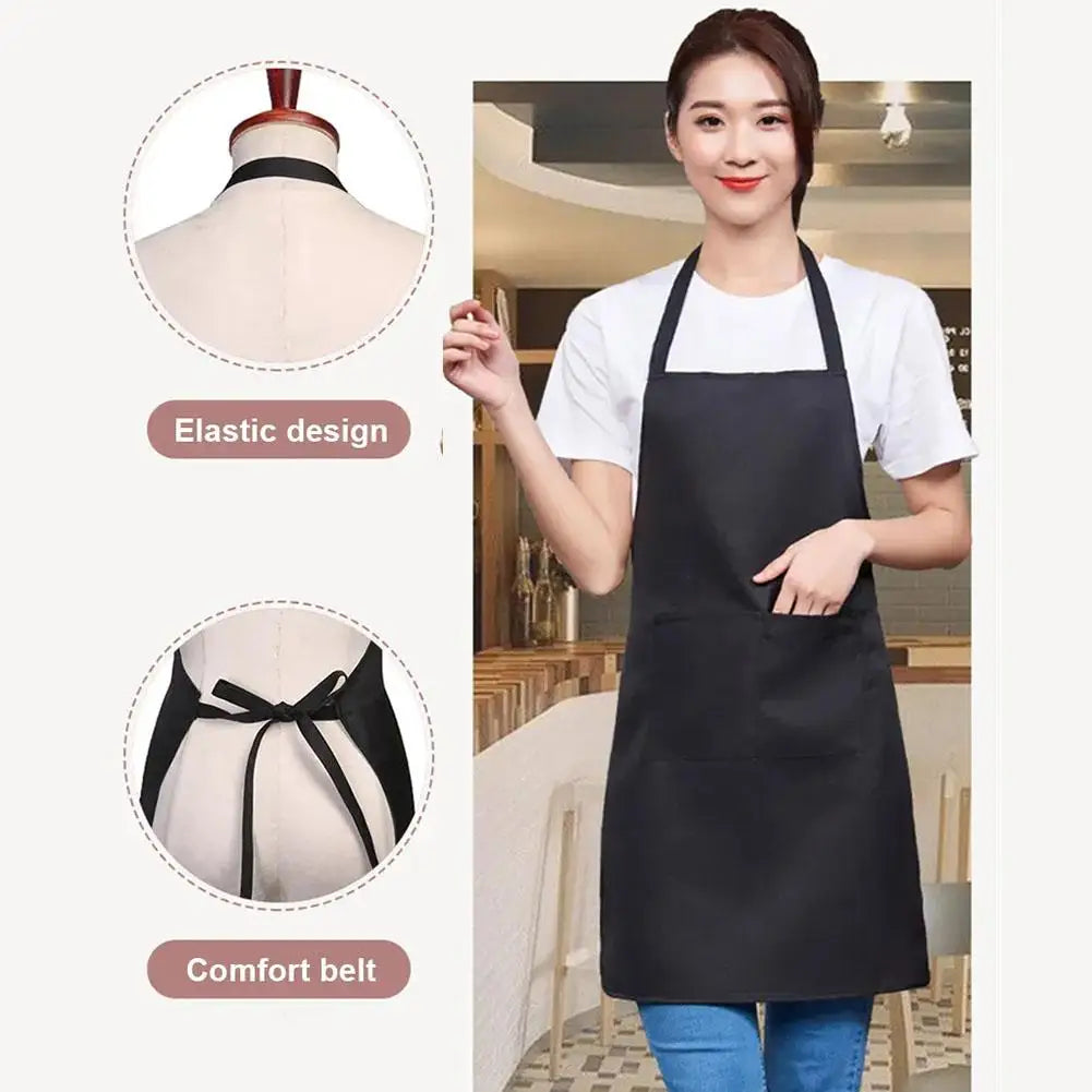 KITPIPI Unisex Waterproof Adjustable Sleeveless Chef Apron